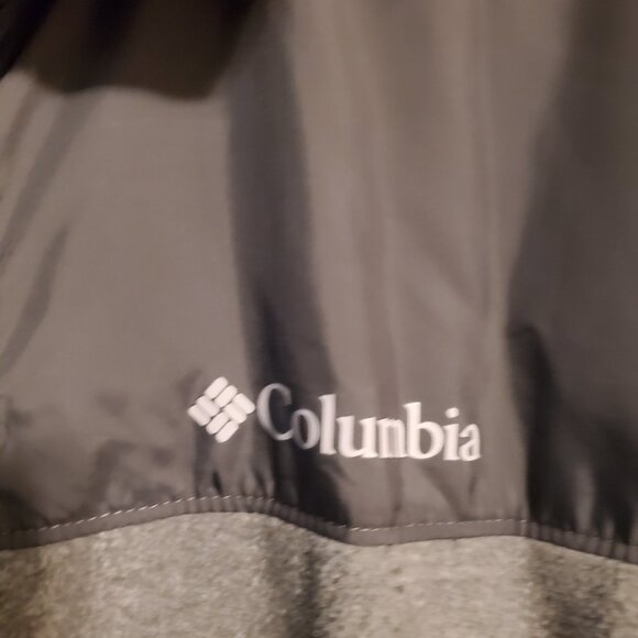 Columbia Gray Bugaboo II Fleece Interchange Full Zip Jacket Men's Size Medium - Picture 10 of 13